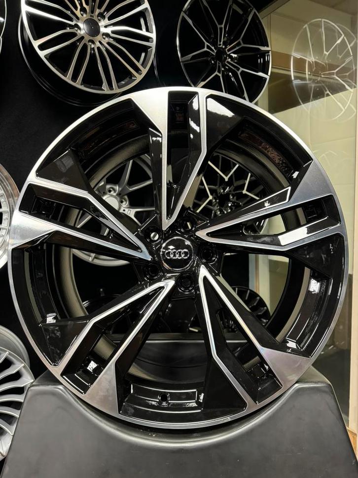 20 inch velgen voor Audi RS look 5x112 A4 A5 A6 A7 Q3 Q5 VW, Auto-onderdelen, Banden en Velgen, Velg(en), 20 inch, Personenwagen
