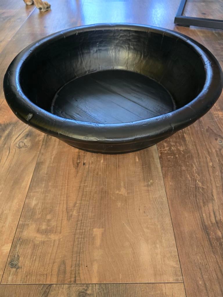 Olijvenbak / Houten Schaal, Gebruikt, Schaal, Rond, Ophalen of Verzenden