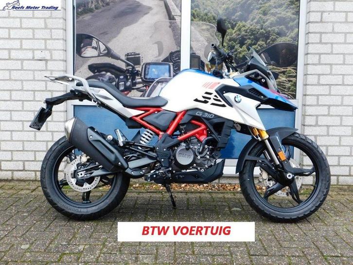 BMW G 310 GS RALLYE, bj 2024, pas 450 km, BTW-er, Motoren, Motoren | BMW, Bedrijf, Overig, 12 t/m 35 kW, Minimaal motorrijbewijs A2