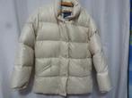 vintage roomwitte donzen jack met vlekken  mt 1 Moncler, Wit, Moncler, Ophalen of Verzenden, Maat 36 (S)
