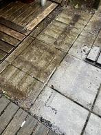 ca 25m2 stoeptegels (30*30), Tuin en Terras, Tegels en Klinkers, Ophalen, Gebruikt, 10 m² of meer, Beton
