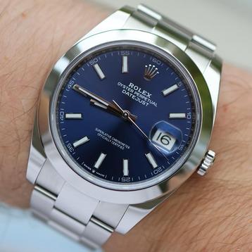Rolex Datejust 41mm – Ref. 126300 – Blauwe dial – 2019 beschikbaar voor biedingen
