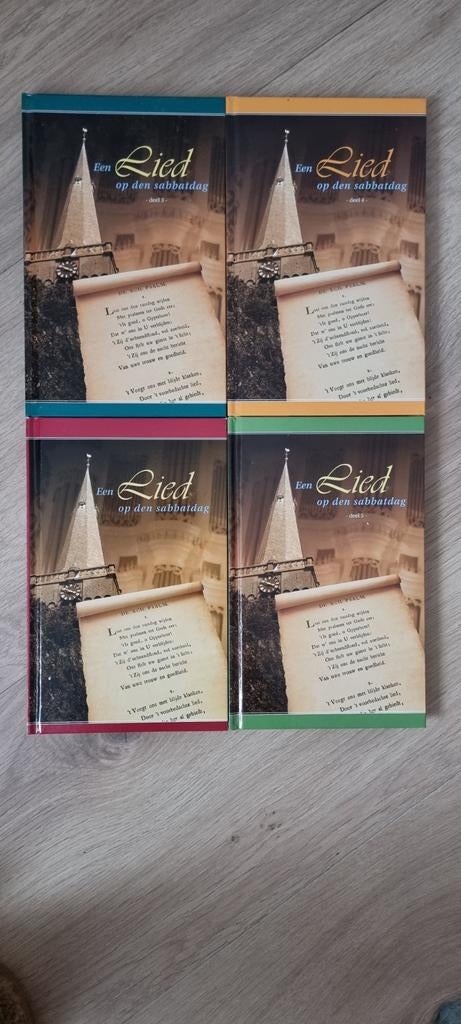 Boekjes een lied op den Sabbatdag, Boeken, Ophalen of Verzenden, Gelezen
