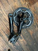 Fsa gossamer crank set inc tandwielen triple, Crankstel of Pedalen, FSA, Racefiets, Ophalen of Verzenden