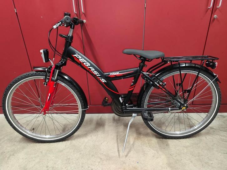 Jongensfiets 24 inch in top staat, Fietsen en Brommers, Fietsen | Cruisers en Lowriders, Zo goed als nieuw, Aluminium, Minder dan 47 cm