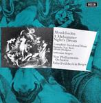 Mendelssohn – A Midsummer Night's Dream Decca SXL, Cd's en Dvd's, Vinyl | Klassiek, Orkest of Ballet, Zo goed als nieuw, Romantiek