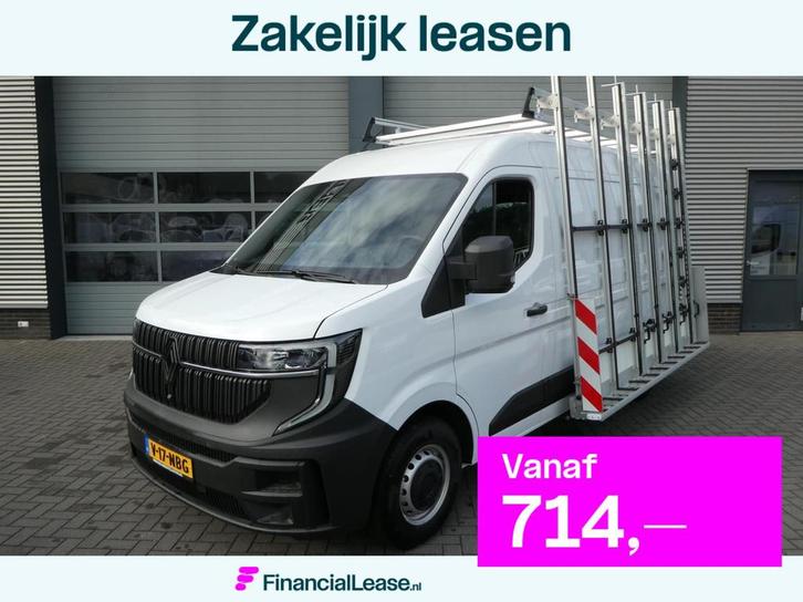 Renault MASTER T35 2.0 dCi 130 L2H2, Glasresteel, Glaswagen,, Auto's, Bestelauto's, Bedrijf, Lease, Financial lease, Achteruitrijcamera