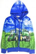 ** NIEUW **  stoer vest met tractor opdruk. Maat 98/104, Kinderen en Baby's, Kinderkleding | Maat 98, Nieuw, Jongen, Trui of Vest
