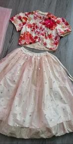 Indian Floral printed party lehenga, Kinderen en Baby's, Verzenden, Zo goed als nieuw, Maat 104
