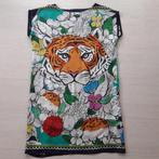 Marc Cain zijde, multi color tuniek, jurk, maat 36/N2, Overige kleuren, Verzenden, Zo goed als nieuw, Maat 36 (S)
