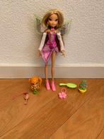 Winx Club Flora Pixie Magic Fairy, Ophalen of Verzenden, Zo goed als nieuw, Fashion Doll