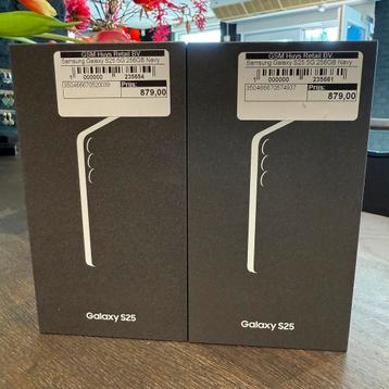 GSM Huys | Samsung Galaxy S25  256GB | NIEUW! beschikbaar voor biedingen