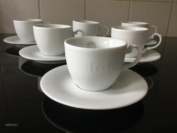 Bazar 1616 espresso kop en schotels in nieuwstaat (6) beschikbaar voor biedingen