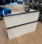 Duravit D Neo meubel - Wit / Antraciet, Huis en Inrichting, Badkamer | Badkamermeubels, Ophalen, Nieuw, 50 tot 100 cm, Minder dan 100 cm