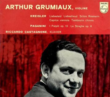 Grumiaux:Paganini & Kreisler  25 cm 10'' LP Paul Huf beschikbaar voor biedingen