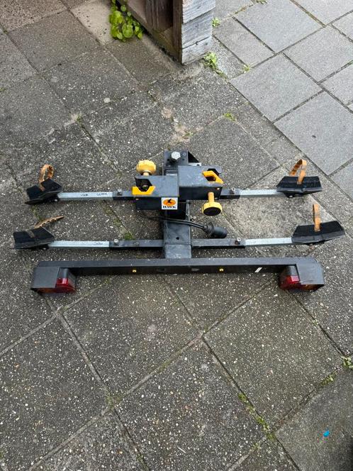 Hawk fietsendrager (2 fietsen), Auto diversen, Fietsendragers, Gebruikt, Trekhaakdrager, 2 fietsen, Brede banden, Ophalen