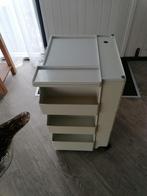 Draaikastje op wieltjes van kunststof, Ophalen, Gebruikt