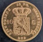 Nederland 1875 - gouden 10 gulden - Willem lll, Postzegels en Munten, Munten | Nederland, Ophalen of Verzenden, Koning Willem III