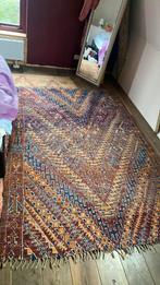 Berber boujaad handgeknoopt vloerkleed marokkaans 100% wol, Huis en Inrichting, Beige, 150 tot 200 cm, 200 cm of meer, Bohemian