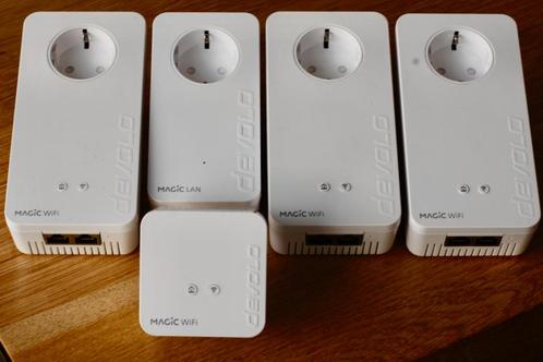 Devolo Magic ½ set 5 stuks, Computers en Software, Powerlines, Zo goed als nieuw, Ophalen of Verzenden