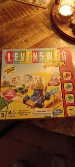Levensweg Junior - Bepaal Zelf Je Leven!, Hobby en Vrije tijd, Een of twee spelers, Ophalen of Verzenden, Zo goed als nieuw, Hasbro Gaming