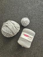 Hoooked Zpagetti Garen - Grijs, Hobby en Vrije tijd, Breien en Haken, Ophalen, Zo goed als nieuw, Breien of Haken, Wol of Garen