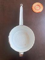 GBN emaille vergiet met steel, Ophalen of Verzenden, Gebruikt, Overige materialen