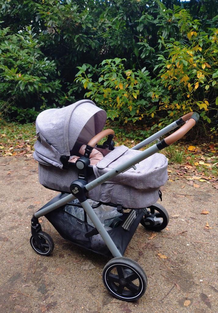 GRATIS Kinderwagen / buggy Maxi-Cosi Zelia S Trio - Grijs, Kinderen en Baby's, Kinderwagens en Combinaties, Gebruikt, Combiwagen