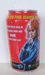 Coca-Cola Blik uit Nederland: Can you find Joanna Dark, Ophalen of Verzenden, Gebruikt, Verpakking
