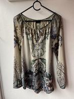 Nieuwe beige grijze blouse print Expresso maat 38 / maat M, Nieuw, Expresso, Beige, Maat 38/40 (M)