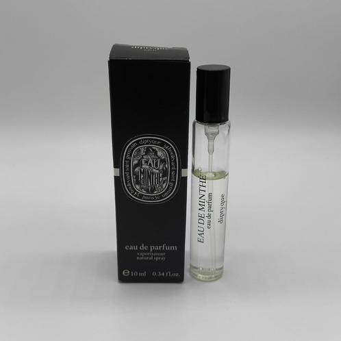 Diptyque Eau de Minthé official travel spray, Sieraden, Tassen en Uiterlijk, Uiterlijk | Parfum, Zo goed als nieuw, Verzenden