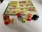 Lego Fabuland poppetjes 3703, 3707, 3708, Ophalen of Verzenden, Gebruikt, Losse stenen, Lego
