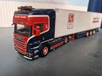 Scania met koeltrailer wsi van sjoert vonk, Hobby en Vrije tijd, Ophalen of Verzenden, Zo goed als nieuw, Bus of Vrachtwagen, Wsi
