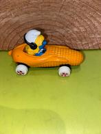 Smurfen smurf smurfin in metalen auto, Ophalen of Verzenden, Zo goed als nieuw, Verschillende Smurfen