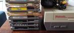 nintendo nes[1985]compleet en met games werkzaam, Spelcomputers en Games, Spelcomputers | Nintendo NES, Ophalen of Verzenden, Gebruikt