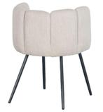 High Five Chair Beige – Design Eetkamerstoelen, Overige kleuren, Japandi, Hotel Chique, Modern, Ophalen of Verzenden, Metaal