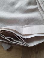 Vitrage Waveplooi NIEUW 555 breed/252 hoog Vadain Taupe, Ophalen of Verzenden