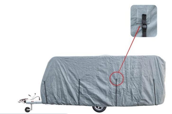 Caravan beschermhoes, Caravans en Kamperen, Caravan accessoires, Zo goed als nieuw, Ophalen