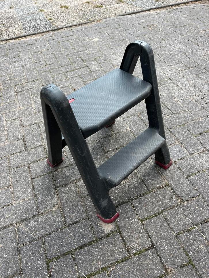 Curver opstapkrukje, inklapbaar, Dieren en Toebehoren, Paarden en Pony's | Overige Paardenspullen, Gebruikt, Ophalen of Verzenden