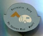 Recreatie Oord de IJzeren Man Weert blik speldje ( P_017a ), Verzamelen, Verzenden, Zo goed als nieuw, Merk, Speldje of Pin