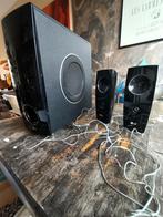 LG Speakerset met Subwoofer !ophalen!, Gebruikt, Complete surroundset, Minder dan 60 watt, Ophalen