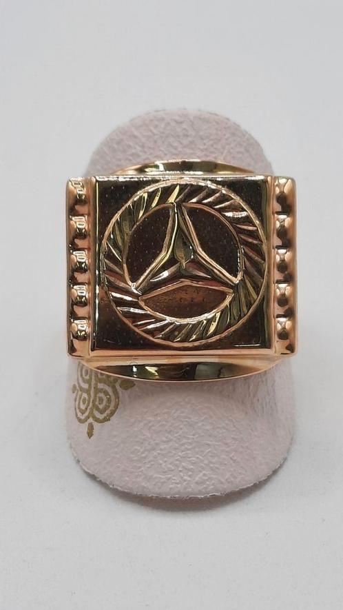 gouden heren ring 18kt, Sieraden, Tassen en Uiterlijk, Ringen, Nieuw, Heer, Goud, Goud, Ophalen of Verzenden