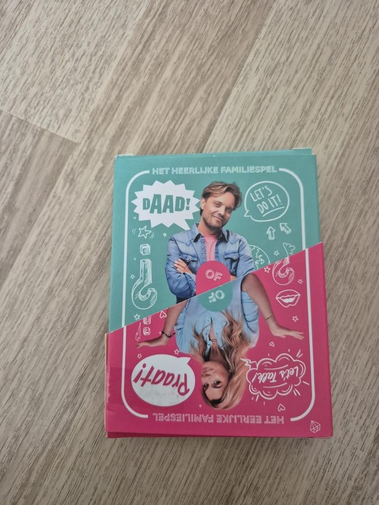 Praat of daad kaart spel, Ophalen, Speelkaart(en)