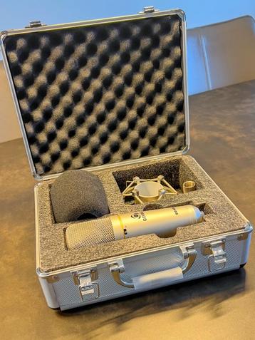 Devine BM-600 mic + popfilter | in alu koffer, topstaat beschikbaar voor biedingen