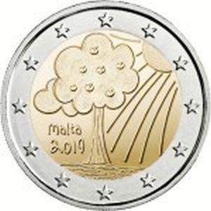 2 Euro Malta 2019 UNC - Natuur en Milieu, Postzegels en Munten, Munten | Europa | Euromunten, Losse munt, 2 euro, Malta, Verzenden
