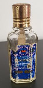 Antiek Boldoot (eau de cologne imperiale), Verzamelen, Parfumfles, Ophalen of Verzenden, Zo goed als nieuw, Gevuld