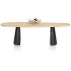 Nieuwe Tafel 270 x 120 cm, massief eiken, Organische vorm, Ophalen, 100 tot 150 cm, Vijf personen of meer, Overige vormen