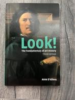 Look! The Fundamentals of Art History Anne D'Alleva, Ophalen of Verzenden, Zo goed als nieuw, Schilder- en Tekenkunst, Anne D'Alleva