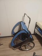 Fietskar / Kinderkar - Opvouwbaar, Fietsen en Brommers, Gebruikt, Vering, 20 tot 40 kg, Ophalen of Verzenden