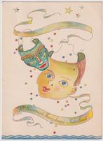 Menukaart uit 1954 MS Oranje, Verzamelen, Scheepvaart, Verzenden, Gebruikt, Motorboot, Kaart, Foto of Prent